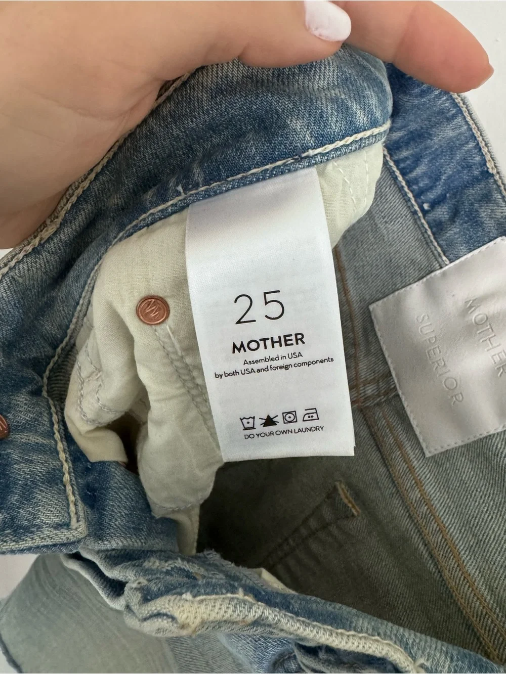 Mother Denim Cutoff Shorts